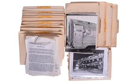 Atlantic Coast Line Wreck Files from the Budd Company Archives