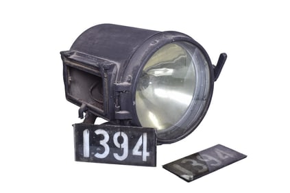 New York Central #1394 H-5P 2-8-2 Steam locomotive Headlight