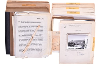 Florida East Coast, Southern Pacific and More Wreck Files from the Budd Company Archives