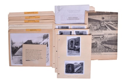 Northern Pacific, Canadian National, Canadian Pacific Wreck Files from the Budd Company Archives