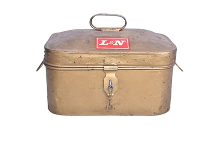 Louisville and Nashville Railroad Conductor's Kit - Ticket Punch and Forms