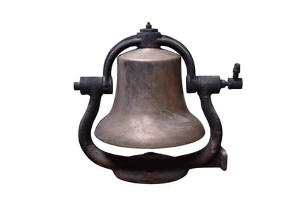 New York Central Brass Steam Locomotive Bell