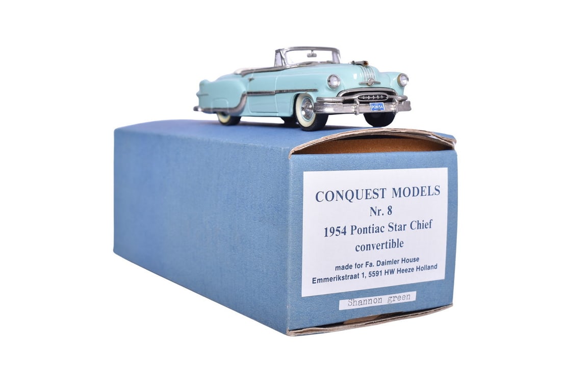 Conquest Models Nr. 8 1954 Pontiac Star Chief Convertible (1 of 3)