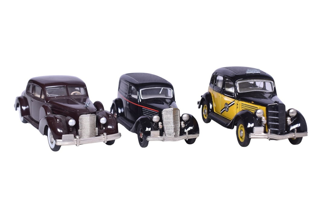Three Rextoys Car Models - 1935 Ford V8 and 1938 Cadillac V16 (1 of 3)