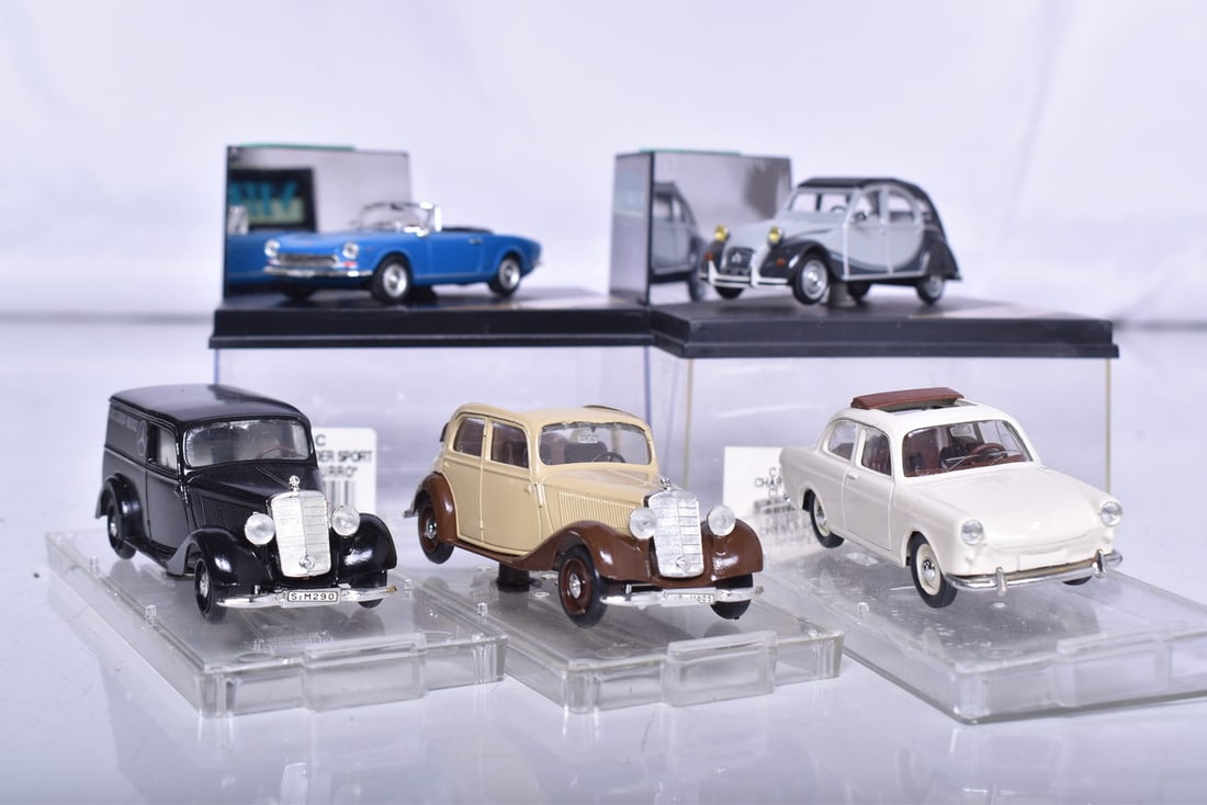 Five Vitesse Car Models - Mercedes-Benz, Volkswagen, Fiat and Citroen (1 of 5)
