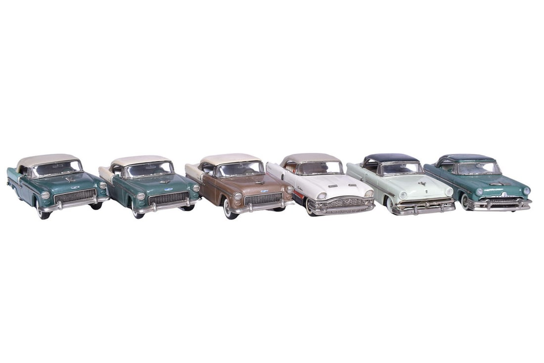 Six Collector's Classics '50s Car Models - Chevrolet, Mercury, Ford Sunliner, Packard (1 of 5)