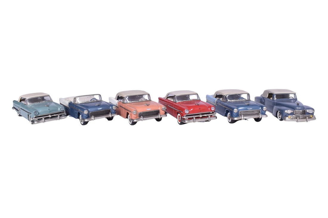 Six Collector's Classics '50s Car Models - Chevrolet, Ford Sunliner (1 of 5)