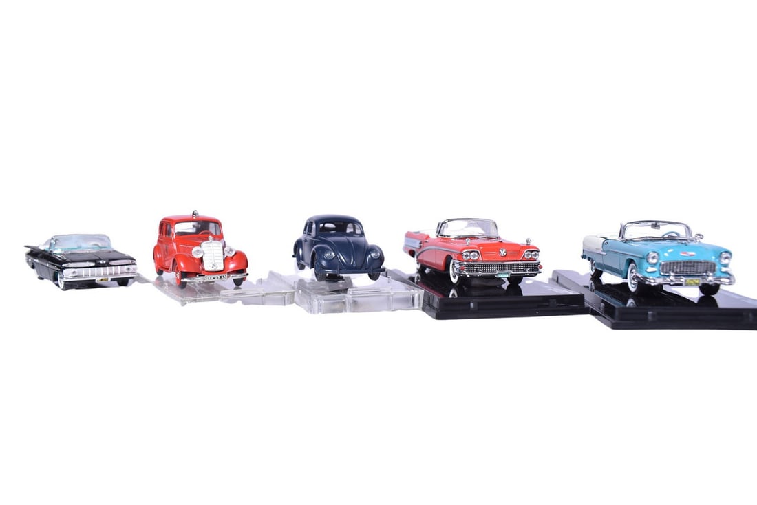 Five Vitesse Car Models - Volkswagen, Mercedes-Benz, and Chevrolet (1 of 5)