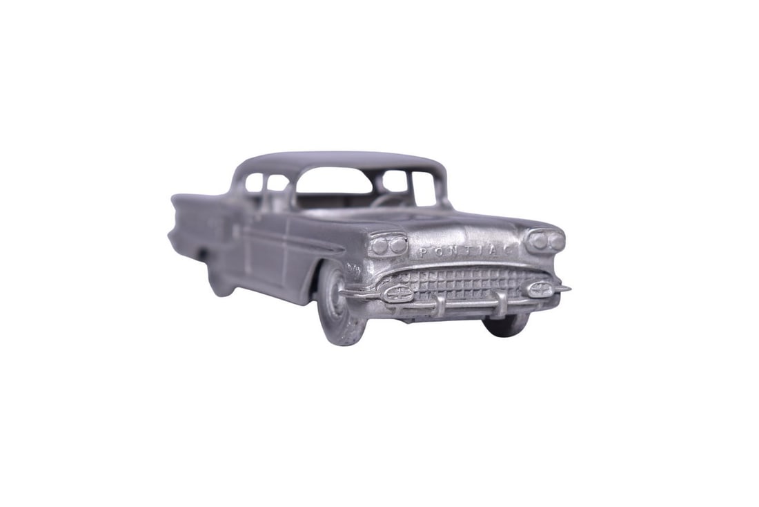 HC (Hamilton Collection?) Pewter 1958 Pontiac Star Chief (1 of 3)