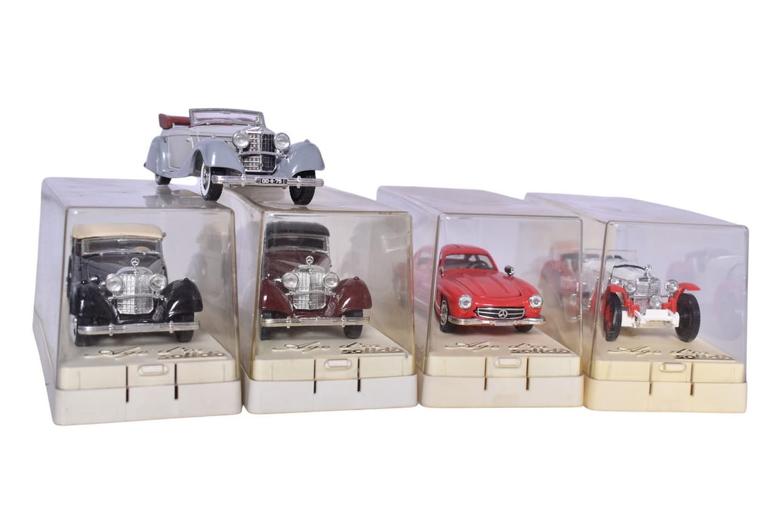 Six Solido Car Models - Mercedes-Benz (1 of 5)