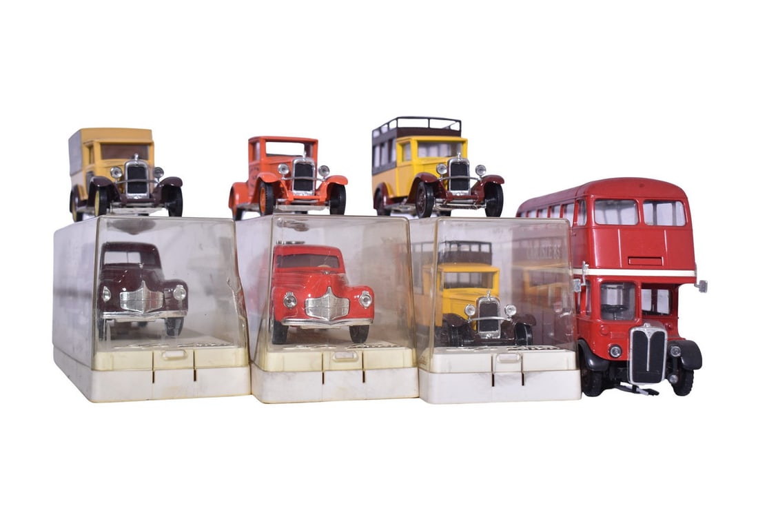 Seven Solidos Models - Double Decker Bus, Citroen and Dodge (1 of 6)