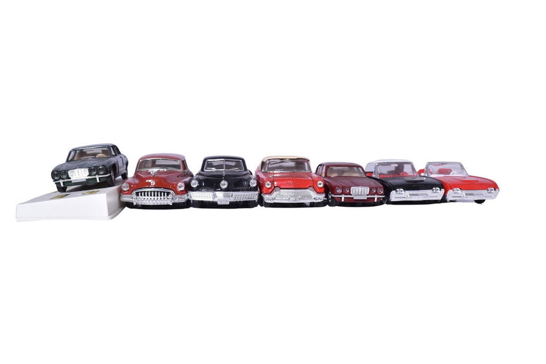 Seven Solido Models - Rolls Royce, Duesenberg, Cord, Ford and Packard (1 of 6)