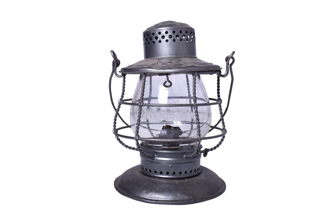Defiance Lantern & Stamping Co. Buffalo Rochester & Pittsburgh Railway Railroad Lantern (1 of 5)