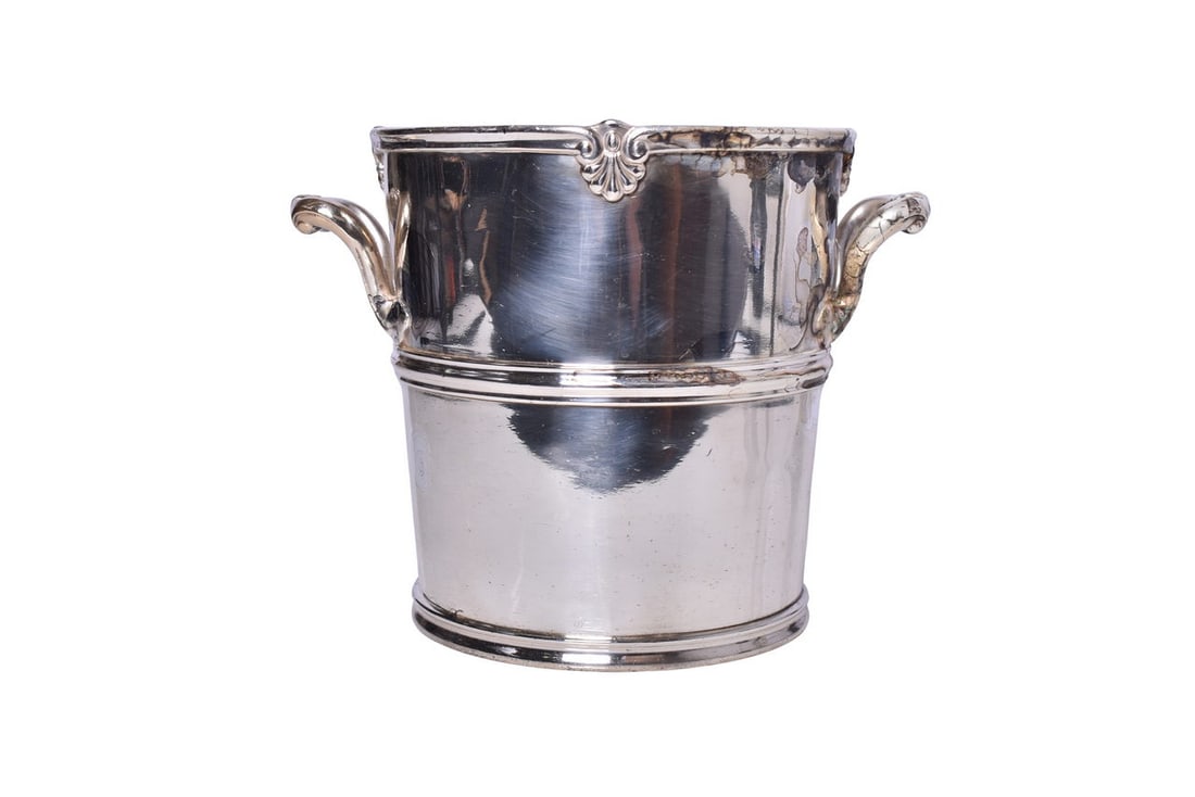 Reed & Barton New York Central Railroad Silver Champagne Ice Bucket (1 of 6)