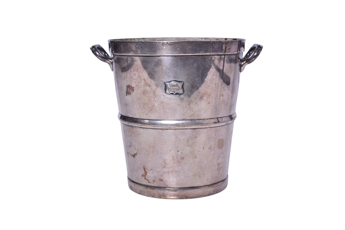 Rock Island Railroad Silver Champagne Ice Bucket (1 of 5)