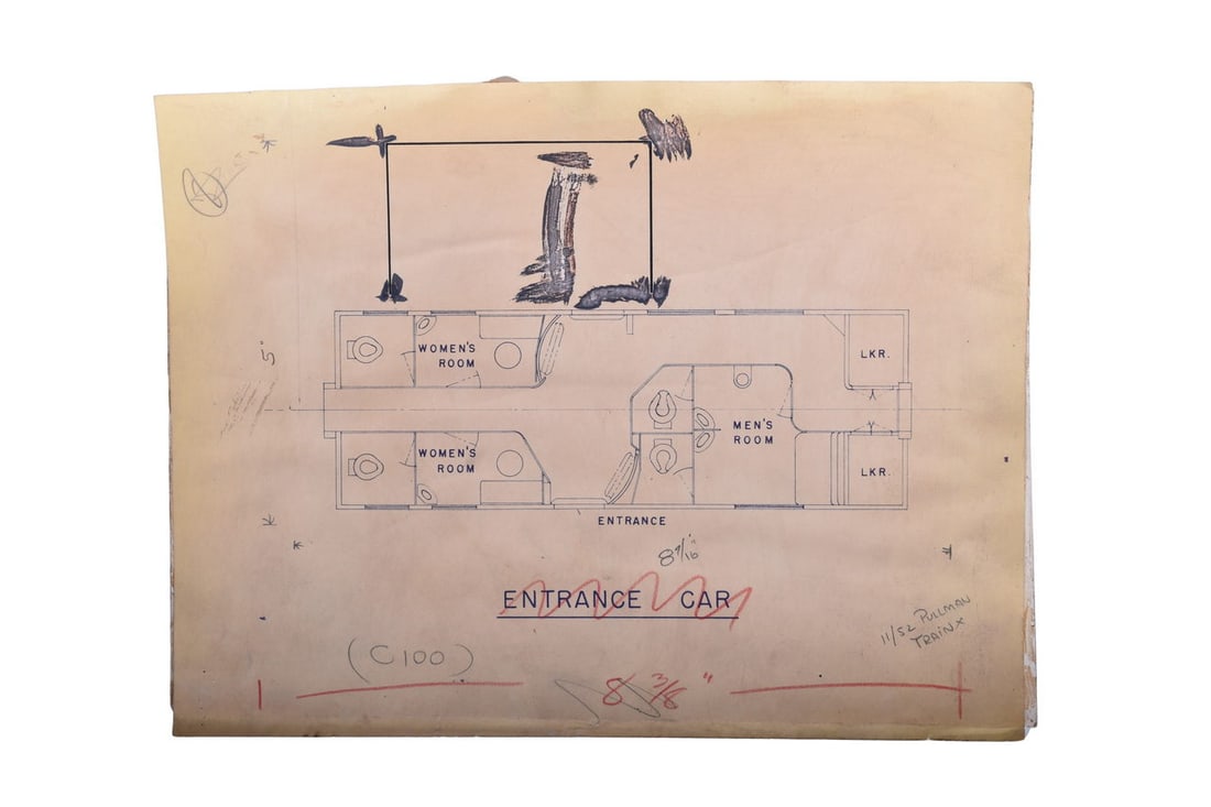 Pullman Archives "Train X" Marketing, Design, and Progress Folder - 2