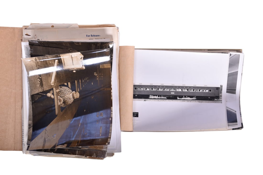 Long Island Railroad Commuter Car - Pullman Archive Files - Photos, Press Releases, etc (1 of 4)