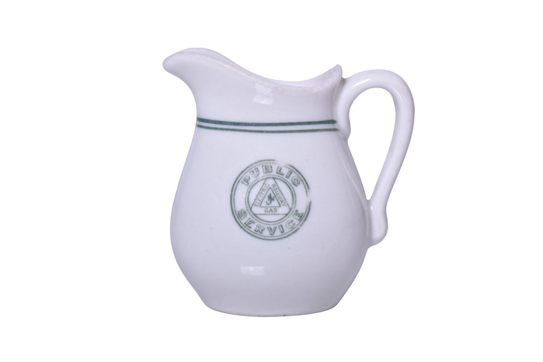 Public Service Electric Gas Railway New Jersey China Creamer (1 of 4)
