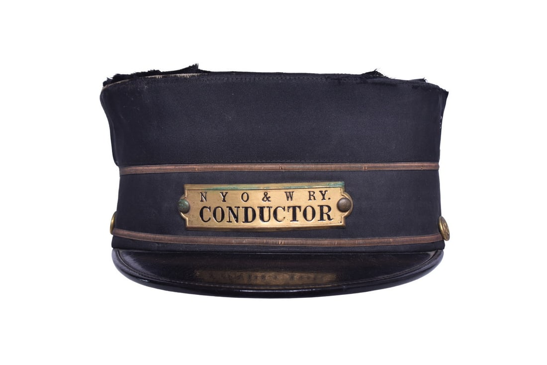 New York, Ontario & Western Railway Conductor Cap (1 of 4)