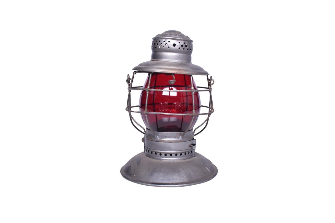 M.M. Buck and Co. Missouri Pacific Railroad Bell Bottom Lantern (1 of 6)