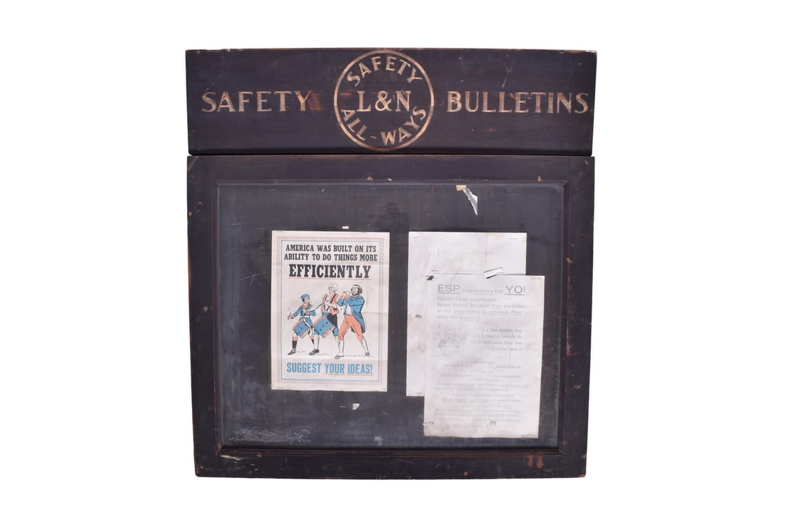 Louisville and Nashville Safety Bulletin Board (1 of 8)