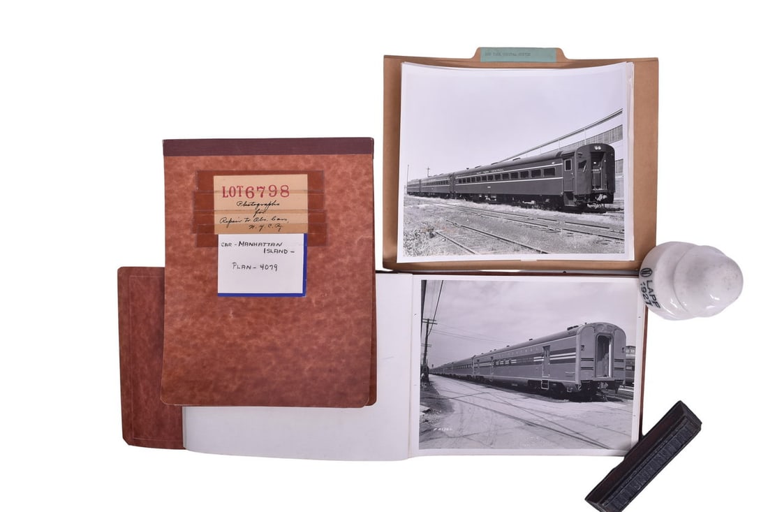 51 New York Central Manhattan Island Car Repair Photos from Pullman Archives (1 of 4)