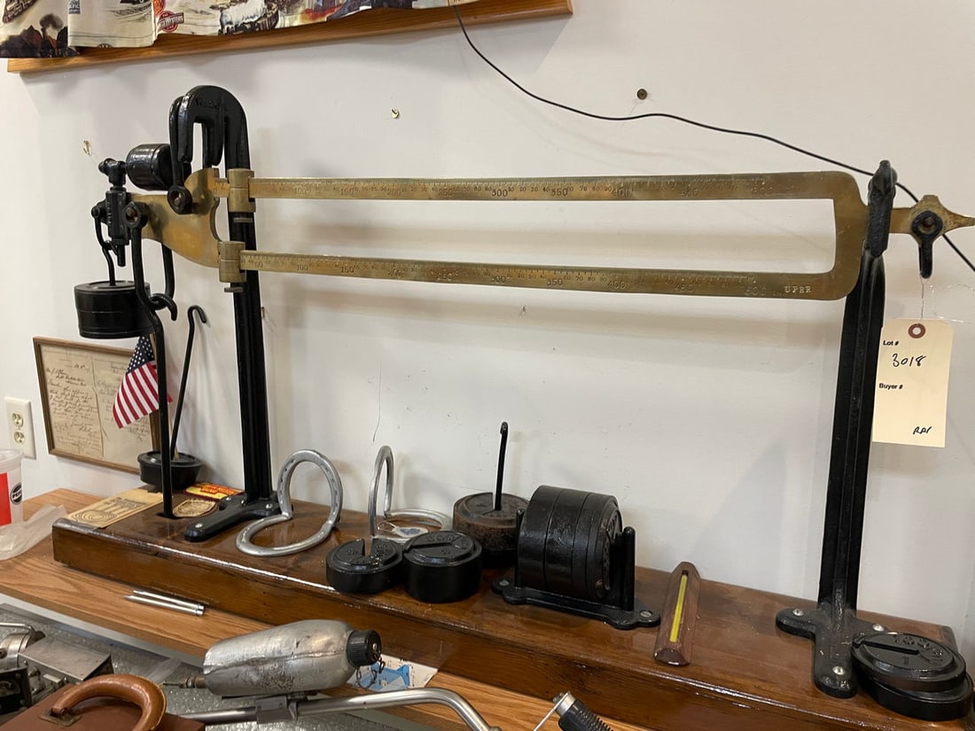 Union Pacific Fairbanks Morse Scale - On Site Lot #3018 (1 of 2)