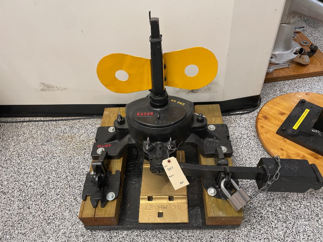 Racor Missouri Pacific Ground Throw Switch Stand - On Site Lot #3027 (1 of 3)