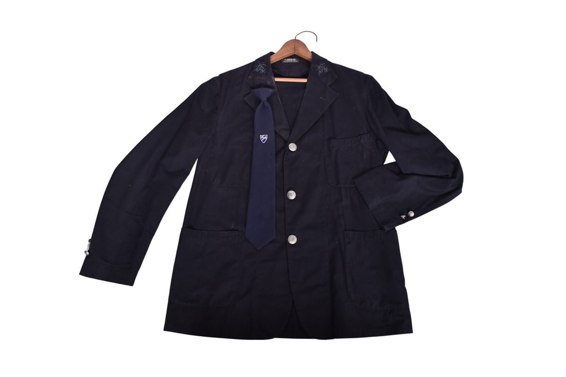 Deleware & Hudson Railroad Uniform Jacket and Tie with Enamel Pin (1 of 5)