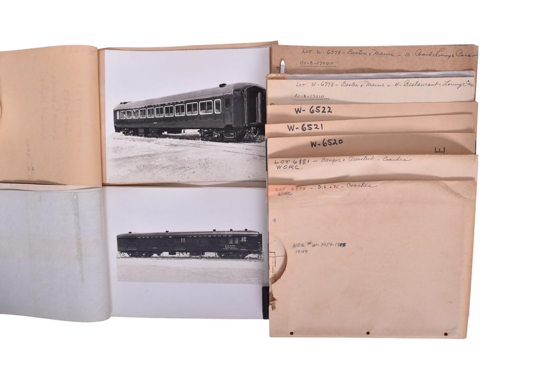 94 East Coast Railroads Lounges, Diners, Coaches Photos from Pullman Archives - Bangor and (1 of 4)