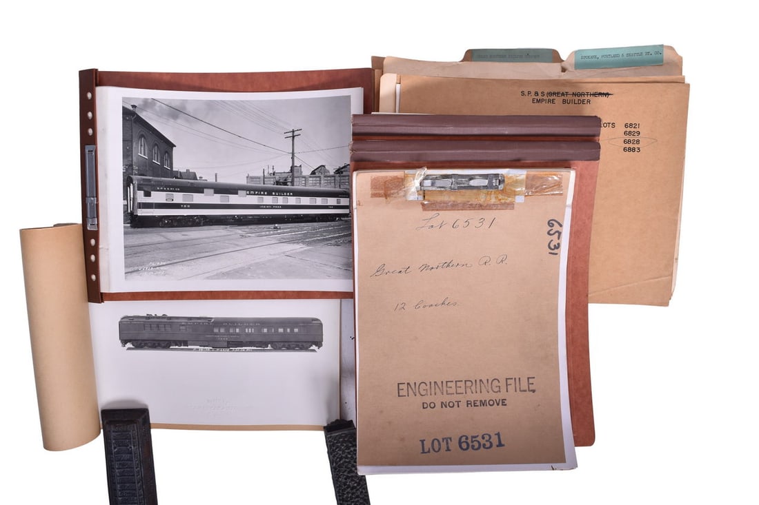 133 Great Northern Railroad Lounge, Sleeper Car Photos from Pullman Archives - Indian Pass, Mount (1 of 5)