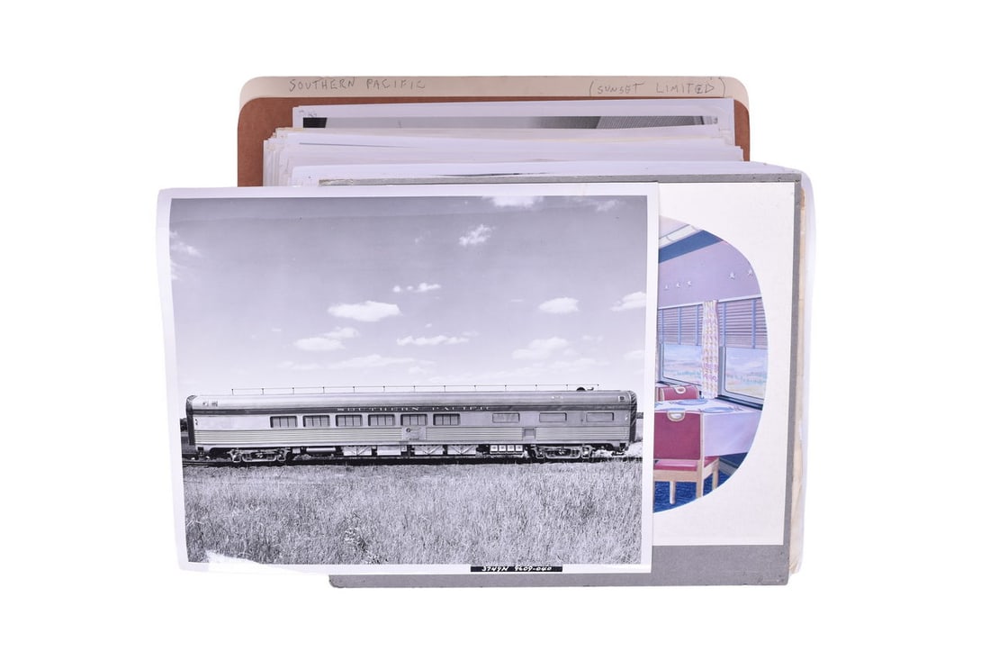 275 Southern Pacific Sunset Limited Photos From the Budd Archive: Over 275 promotional and builders photos from the Southern Pacific Sunset Limited trainset. These photos were at one time part of the Budd engineering archives. The photos in the group lean heavily to