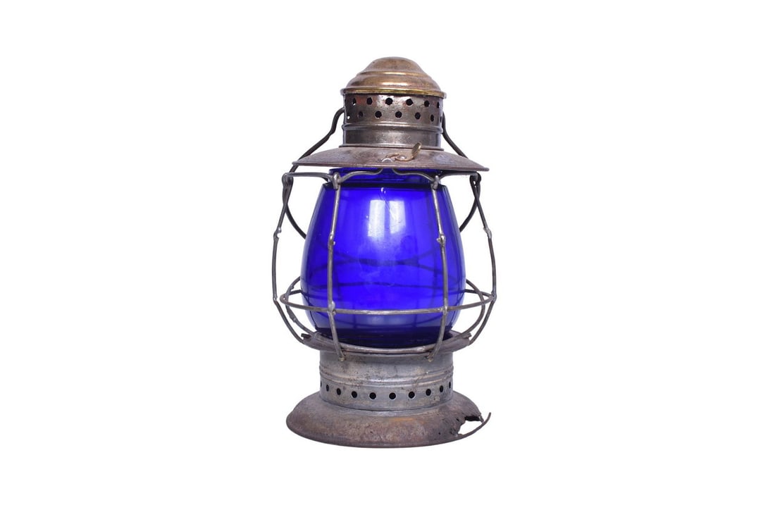 William Porter's Sons Brass Top Bell Bottom Lantern (1 of 6)