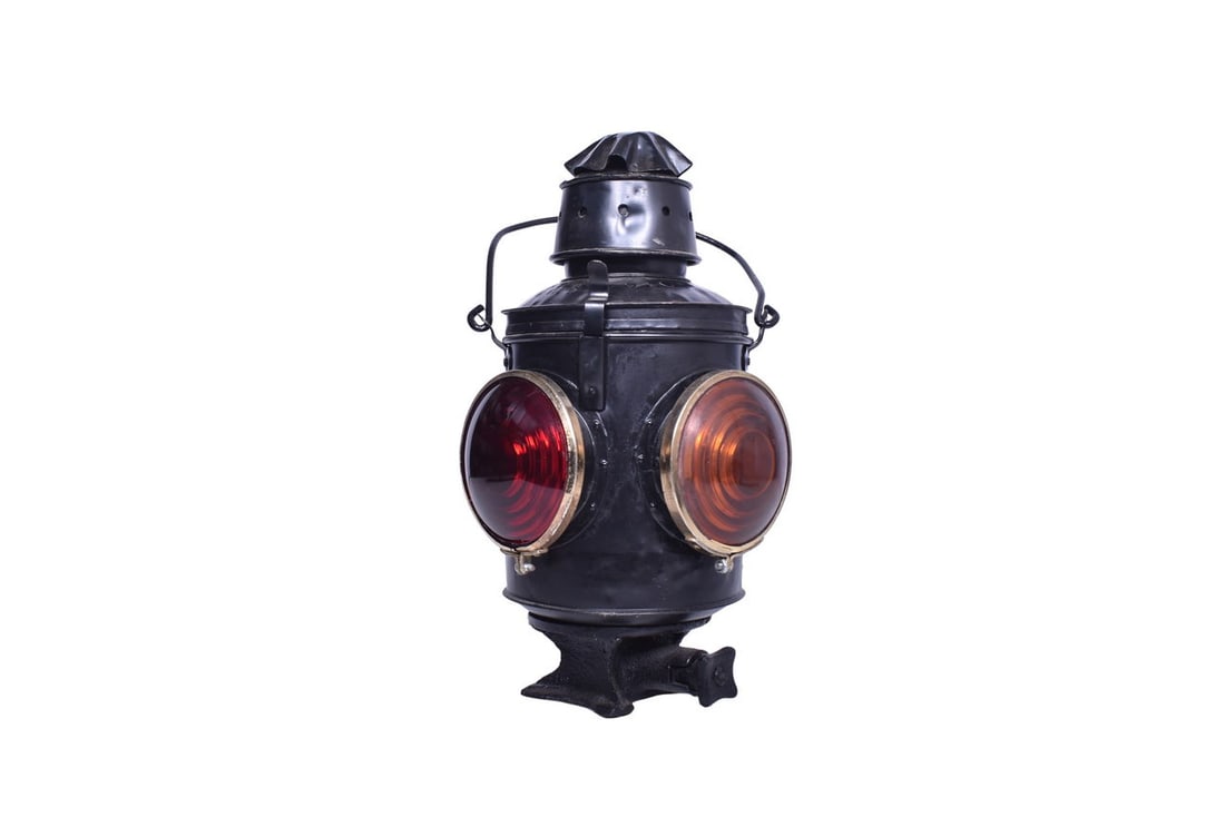Chicago Milwaukee & St. Paul Railway Railroad Switch Lamp (1 of 4)