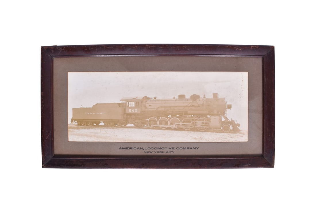American Locomotive Works Texas and Pacific 2-10-2 #540 Builders Photograph (1 of 3)