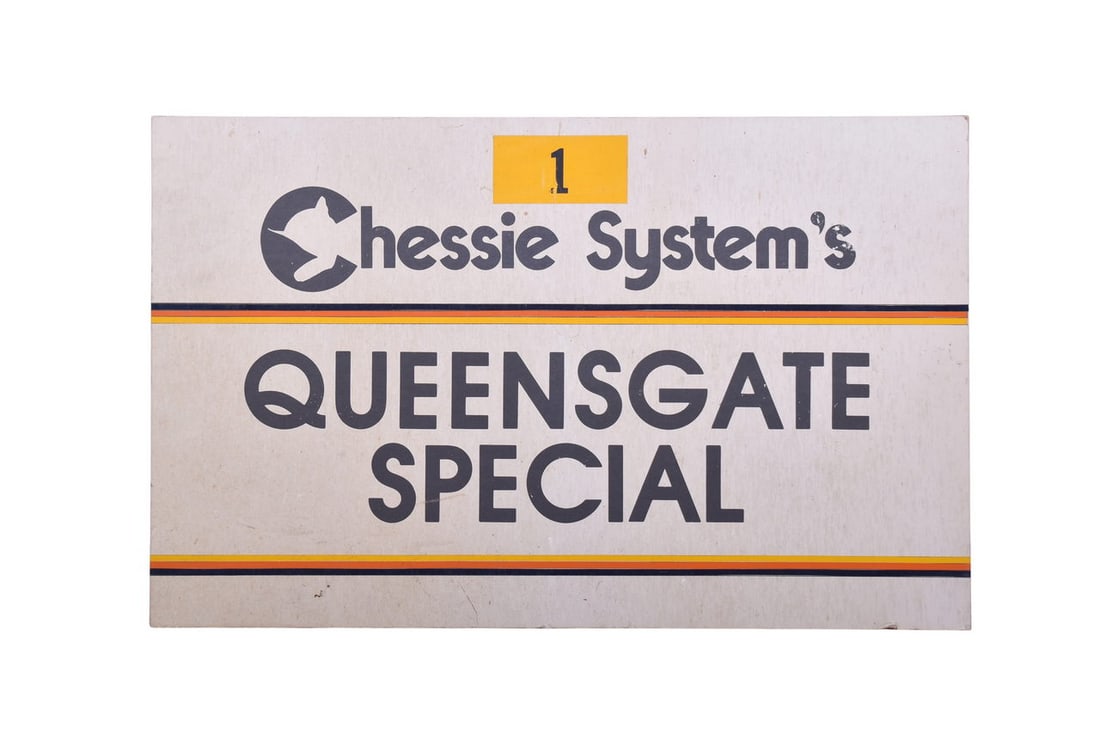 Chesapeake and Ohio / Chessie System's Queensgate Special Sign (1 of 5)