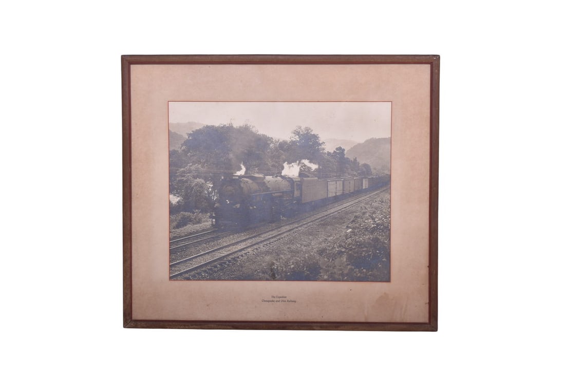 Chesapeake and Ohio Railway "The Expediter" Framed Railroad Photo (1 of 3)