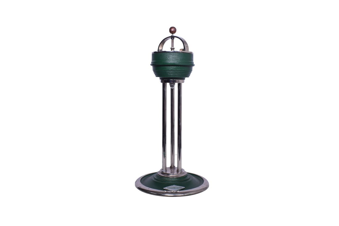 Restored Railroad Club Car Smoking Stand - Illinois Central (1 of 5)