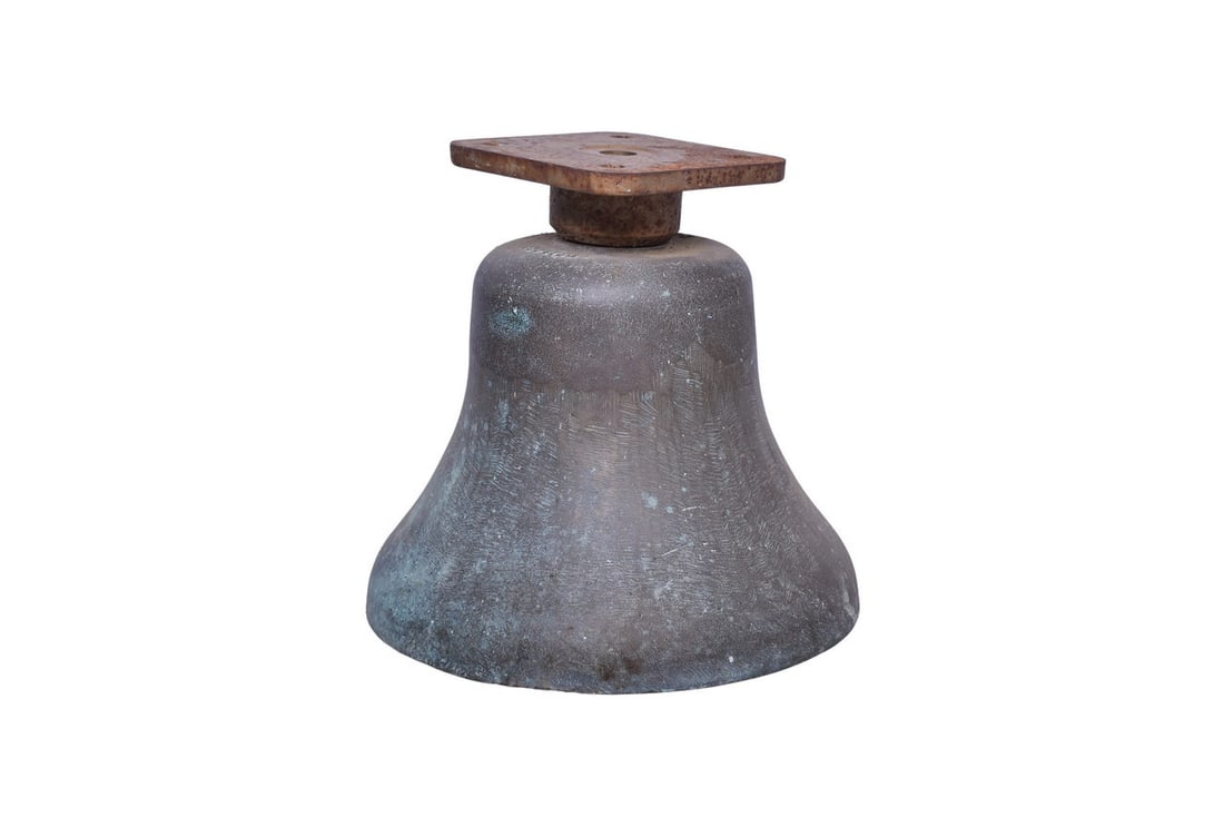 12" Diameter Brass Railroad Locomotive Bell (1 of 8)