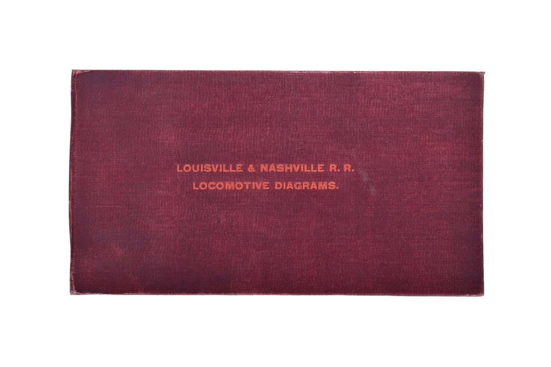 Louisville and Nashville 1932 Locomotive Diagram and Classification Book (1 of 4)