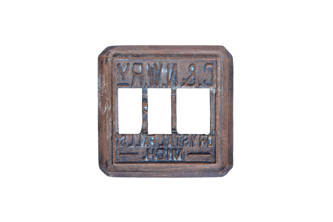 Chicago and North Western Railway Crystal Falls, MI Ticket Dater Die: Chicago and North Western Railway ticket dater die which stamps C.& N. W. Ry Crystal Falls, MICH. Die is in good condition with light wear and nicks, but no major issues.
