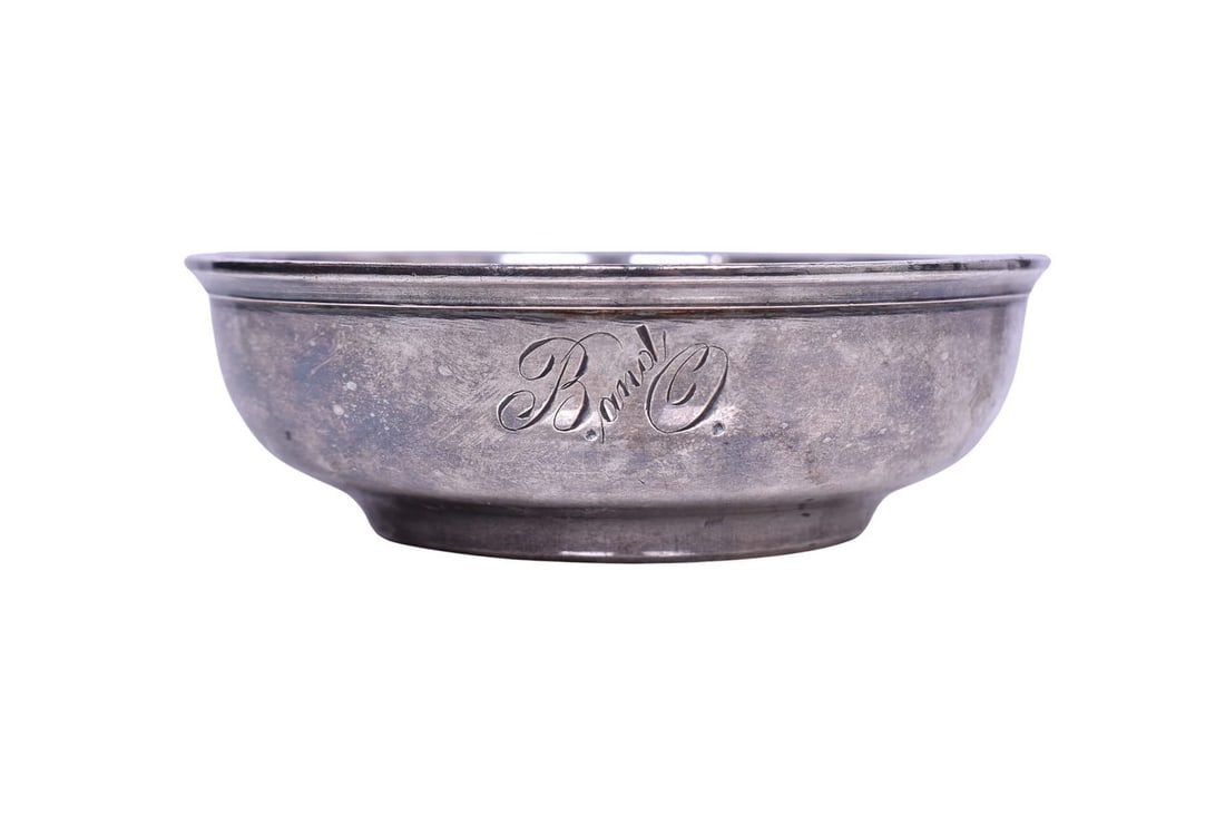 Baltimore and Ohio Railroad Dining Car Silver Bowl (1 of 5)
