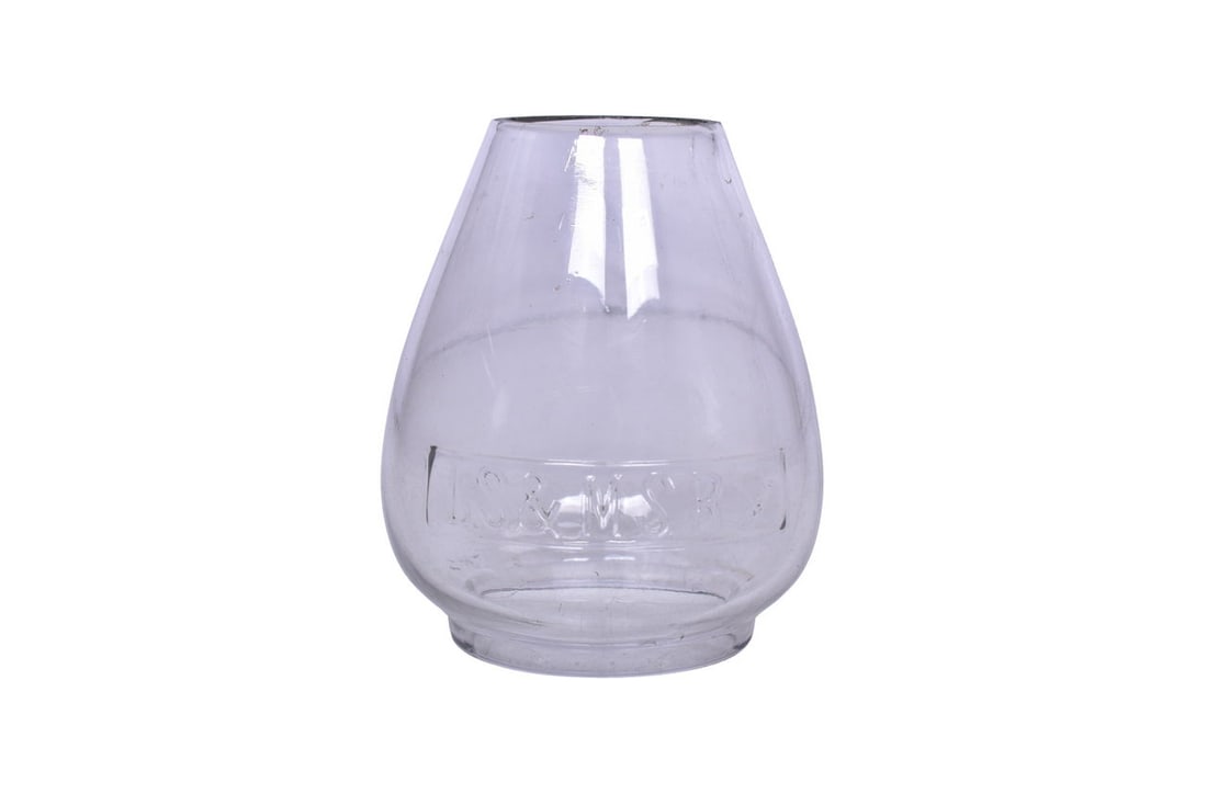 Lake Shore & Michigan Southern Railroad Clear Cast Extended Base Lantern Globe (1 of 5)