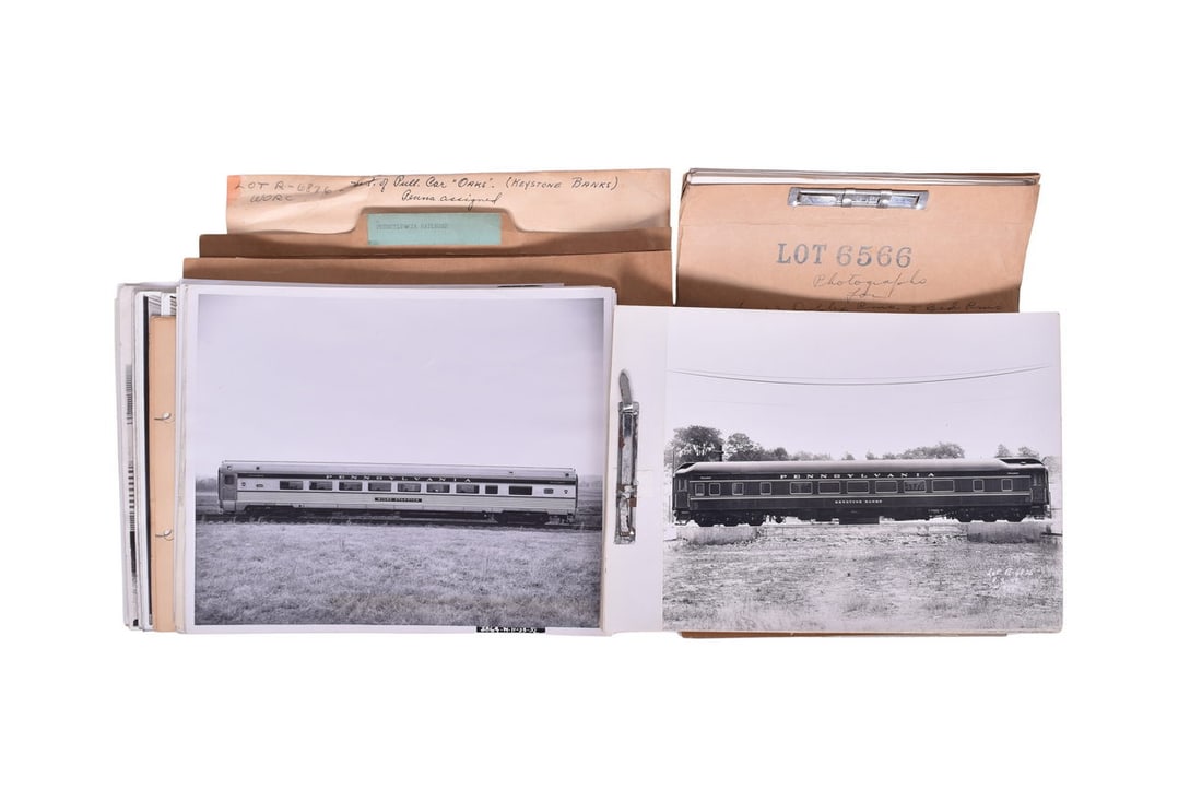 170 Pennsylvania Railroad Barbershop, Lounge, Sleeper Cars Photos from Pullman Archives (1 of 3)