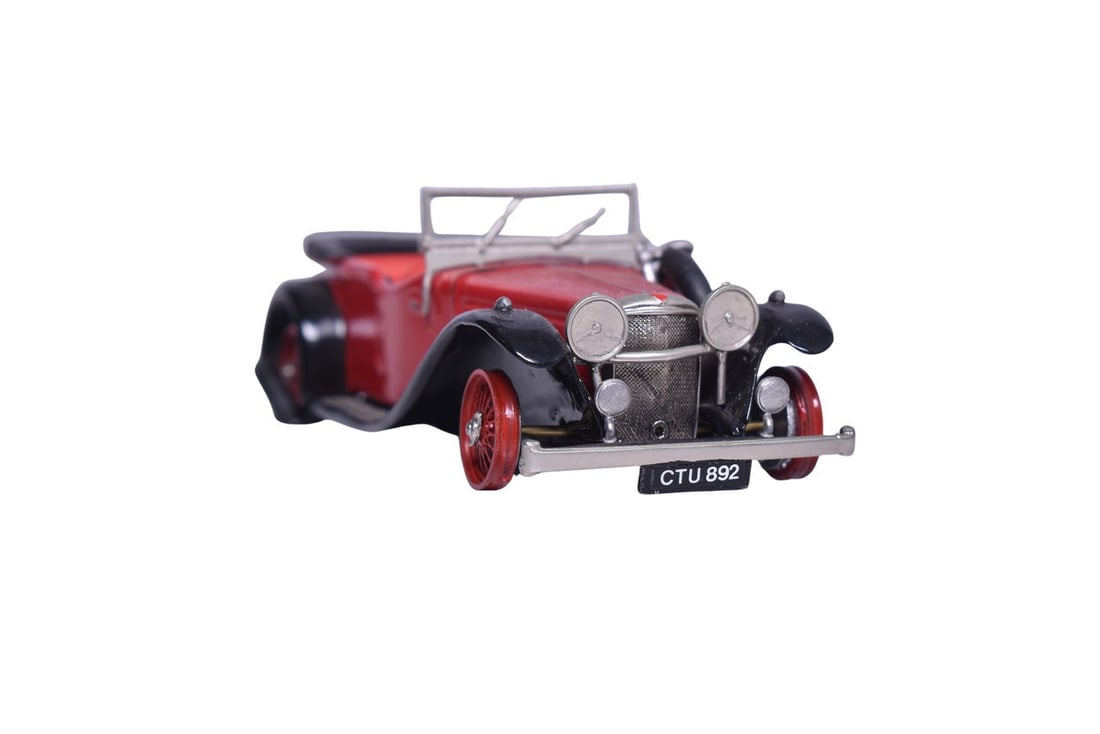 Top Marques 143 white metal die cast 1934 Alvis Speed 20. Hood ornament is missing along with one (1 of 3)