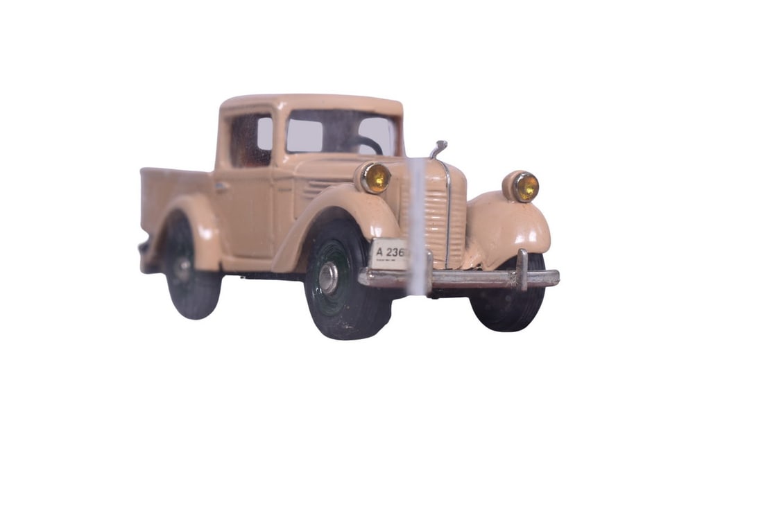 1:43 1939 Bantam pickup truck in display case. Assumed to be all original as it is hard mounted to (1 of 3)