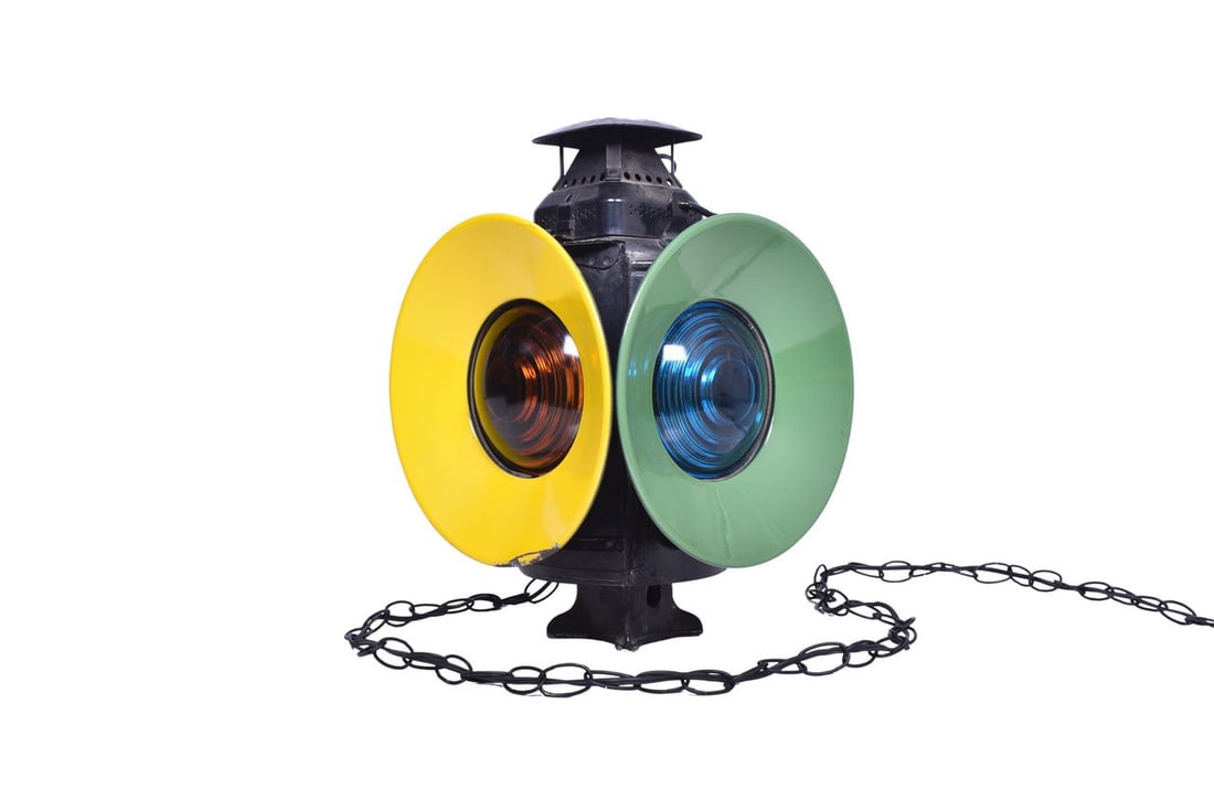 Adams and Westlake Non-Sweating Switch Lamp converted to 12V electric with LED light and an over 12 (1 of 7)