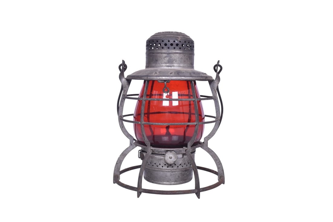 Dietz Steel Clad lantern with CTB painted twice on the shoulder. Frame is in good shape, with one (1 of 10)