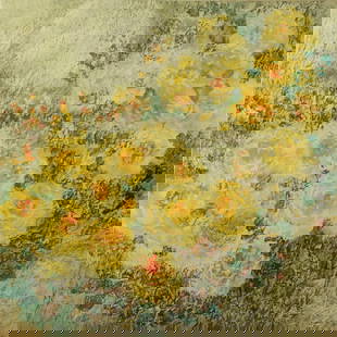 Lu Tong Dao (Vietnam, Contemporary, b.1954): Lu Tong Dao (Vietnam, Contemporary, b.1954) / Rose / Watercolor on Paper / Dimension: 65 x 65 // Lu Tong Dao (Vietnam, Duong Dai , b.1954) / Hoa hong / Mau nuoc tren giay / Kich thuoc: 65 x 65 cm