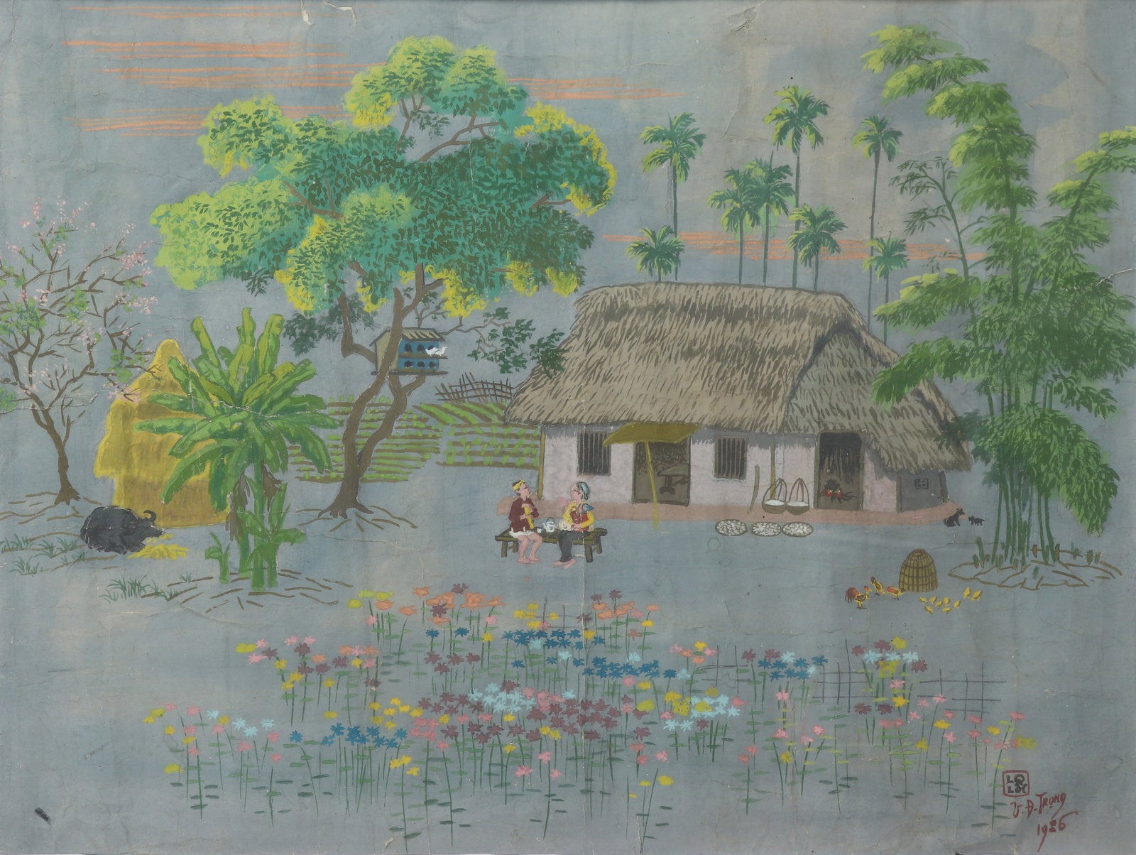 LE QUOC LOC (Vietnam, Indochina, 1918-1987) (1 of 2)